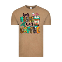 Vintage Coffee half nurse half coffee Vintage Tee - Jasminsmagicworld