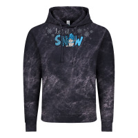 Cloud Black winter let it snow Vintage Hoodie - JahusDesignShop