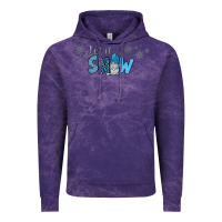 Cloud Purple winter let it snow Vintage Hoodie - JahusDesignShop