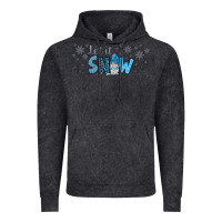 Vintage Black winter let it snow Vintage Hoodie - JahusDesignShop