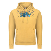 Vintage Mustard winter let it snow Vintage Hoodie - JahusDesignShop