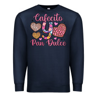 Navy cafecito y pan dulce Premium Sweatshirt - Artiststas