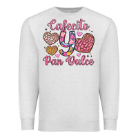 Oatmeal Heather cafecito y pan dulce Premium Sweatshirt - Artiststas