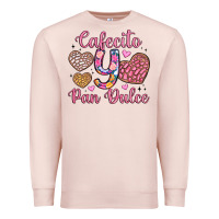 Pale Pink cafecito y pan dulce Premium Sweatshirt - Artiststas