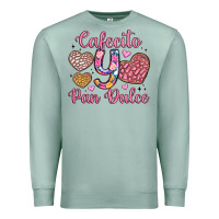 Seafoam cafecito y pan dulce Premium Sweatshirt - Artiststas