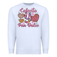 White cafecito y pan dulce Premium Sweatshirt - Artiststas