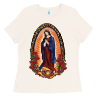 Bone Our Lady Of Guadalupe Ladies Tee - RanaPortraitStore