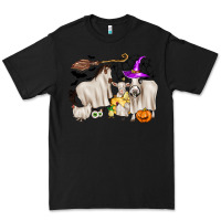 Black halloween farm animals Premium Tee - Zillion Design Studio