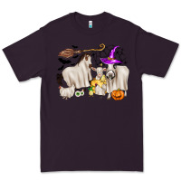 Plum halloween farm animals Premium Tee - Zillion Design Studio