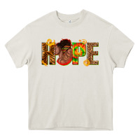 Cream hope afro Heavy Core Tee - texasbilliewilder
