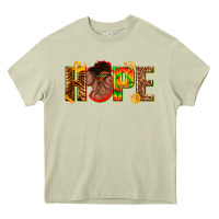 Mossy hope afro Heavy Core Tee - texasbilliewilder