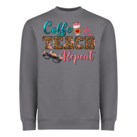 Storm coffee teach repeat Heavyweight Sweatshirt - BundleAndBundleShop