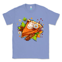 Colony Blue pumpkin pie with daisies and cinnamon Classic Tee - AdoDesignShop