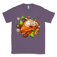 Lavender pumpkin pie with daisies and cinnamon Classic Tee - AdoDesignShop
