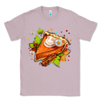 Lilac pumpkin pie with daisies and cinnamon Classic Tee - AdoDesignShop