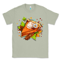 Matcha pumpkin pie with daisies and cinnamon Classic Tee - AdoDesignShop