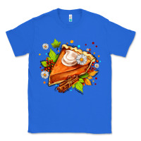 True Royal pumpkin pie with daisies and cinnamon Classic Tee - AdoDesignShop