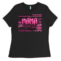 Black mama its okay typography Ladies Tee - JahusDesignShop