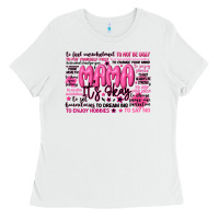 Mama Its Okay Typography Ladies Tee | Teevron