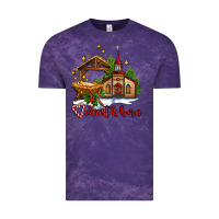 Cloud Purple the church  chrıst is born Vintage Tee - AdoDesignShop
