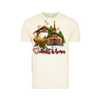 Vintage Arctic the church  chrıst is born Vintage Tee - AdoDesignShop