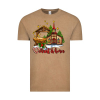 Vintage Coffee the church  chrıst is born Vintage Tee - AdoDesignShop
