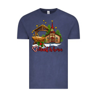 Vintage Denim the church  chrıst is born Vintage Tee - AdoDesignShop