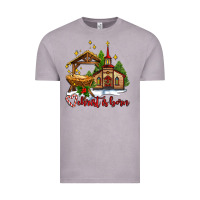 Vintage Zinc the church  chrıst is born Vintage Tee - AdoDesignShop