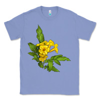 Colony Blue yellow elder flower Classic Tee - LillyAllenDesigns