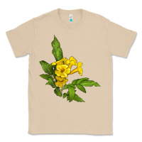 Mushroom yellow elder flower Classic Tee - LillyAllenDesigns