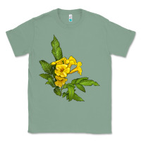 Sage yellow elder flower Classic Tee - LillyAllenDesigns