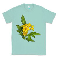 Seafoam yellow elder flower Classic Tee - LillyAllenDesigns