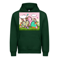 Forest Green easter Urban Hoodie - CowGirlArtShop
