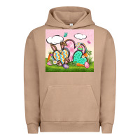 Pigment Burro easter Urban Hoodie - CowGirlArtShop