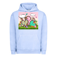 Pigment Grape Ice easter Urban Hoodie - CowGirlArtShop