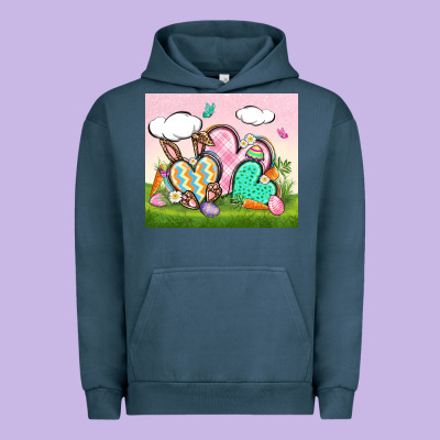 Easter Urban Hoodie Designed By Cowgirlartshop