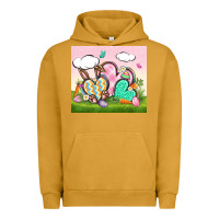 Pigment Peanut Butter easter Urban Hoodie - CowGirlArtShop