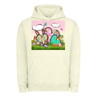Pigment Pistachio easter Urban Hoodie - CowGirlArtShop