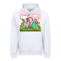 White easter Urban Hoodie - CowGirlArtShop