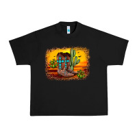 Black cross sunset backgraund Urban Heavy Tee - JahusDesignShop