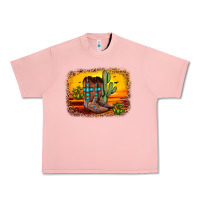 Salmon cross sunset backgraund Urban Heavy Tee - JahusDesignShop