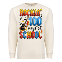 Sandshell rockin' 100 days of school Premium Sweatshirt - Artiststas