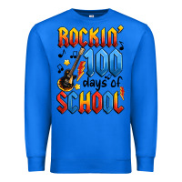 True Royal rockin' 100 days of school Premium Sweatshirt - Artiststas