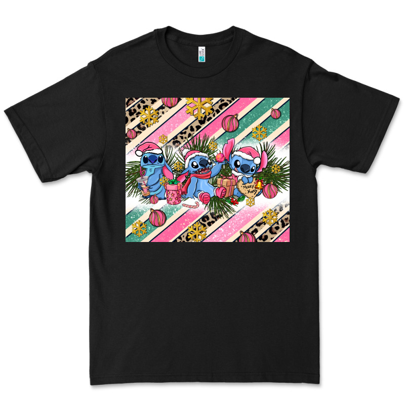 Pink Stitch  Christmas Premium Tee by AdoDesignShop | Teevron