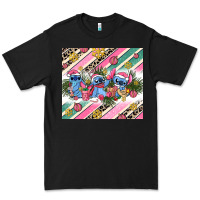 Black pink stitch  christmas Premium Tee - AdoDesignShop