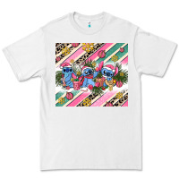 White pink stitch  christmas Premium Tee - AdoDesignShop