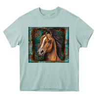 Arona western horse Heavy Core Tee - Zillion Design Studio