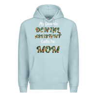 Blue Mist My Favorite Dental Assistant Calls Me Mom Premium Hoodie - Bettercallsaul
