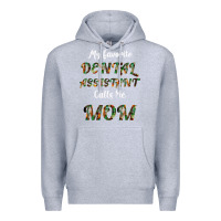 Heather Grey My Favorite Dental Assistant Calls Me Mom Premium Hoodie - Bettercallsaul