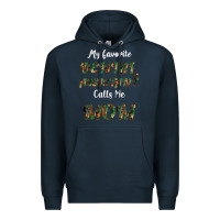Navy My Favorite Dental Assistant Calls Me Mom Premium Hoodie - Bettercallsaul